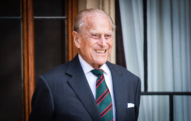 Prince Philip, Duke of Edinburgh during the transfer of the Colonel-in-Chief of The Rifles at Windsor Castle on July 22, 2020 in Windsor, England. The Duke of Edinburgh has been Colonel-in-Chief of The Rifles since its formation in 2007. HRH served as Colonel-in-Chief of successive Regiments which now make up The Rifles since 1953. The Duchess of Cornwall was appointed Royal Colonel of 4th Battalion The Rifles in 2007. © Samir Hussein / WireImage